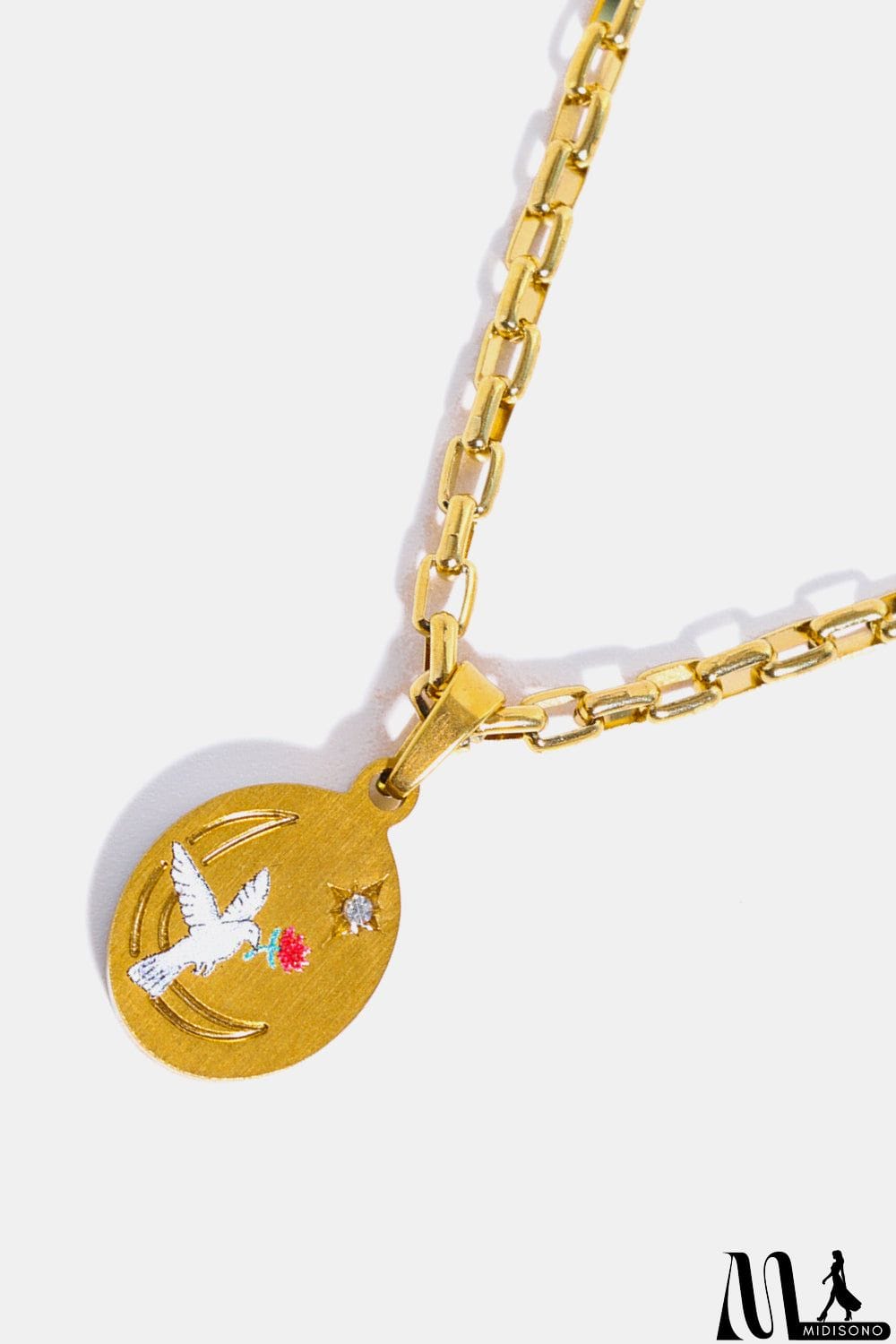 MidiSono - Stainless Steel 18K Gold-Plated Necklace