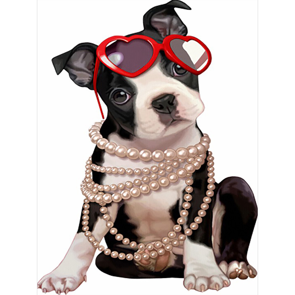 

Cute Puppy - Round Drill Diamond Painting - 30*40CM, 501 Original