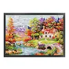 Autumn Cabin-14CT Stamped Cross Stitch 48*35cm/18.9*13.78in tapestrymarket
