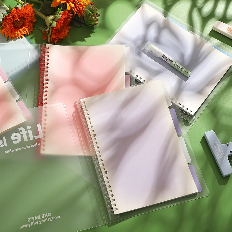 A5/ A6/ A7/ B5 Simple 6-hole Binder Refill Paper Morandi