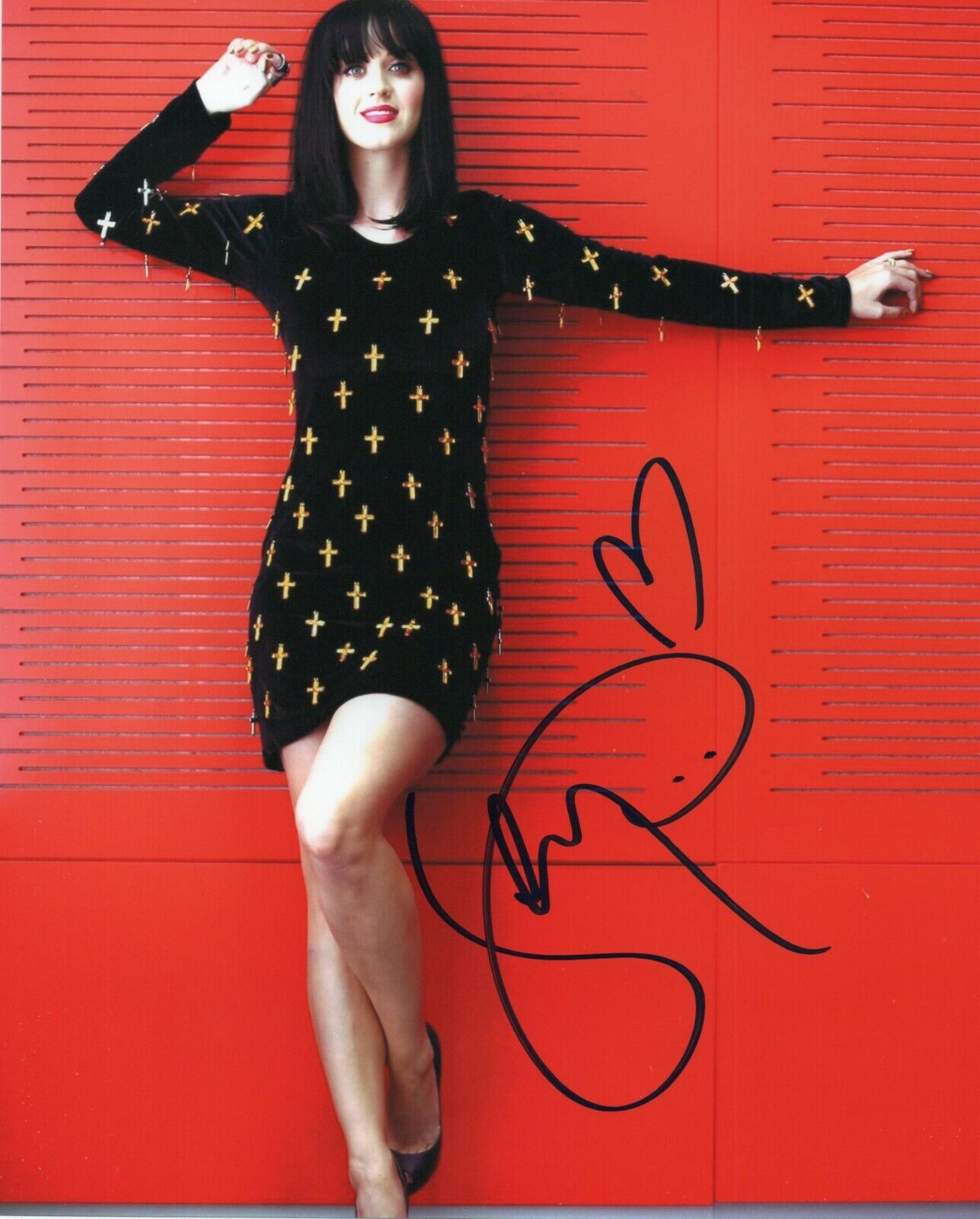 Autographed Katy Perry signed 8 x 10 Photo Poster painting Super Cute