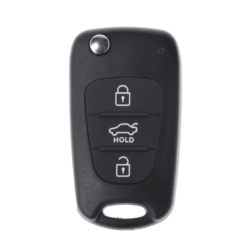 3 Button Flip Remote for Key Fob for Case for Shell for KIA Rondo Sportage for S