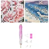 DIY Diamond Painting Stift Diamond Art Stift Diamond Painting Werkzeuge (8 Stück rosa)