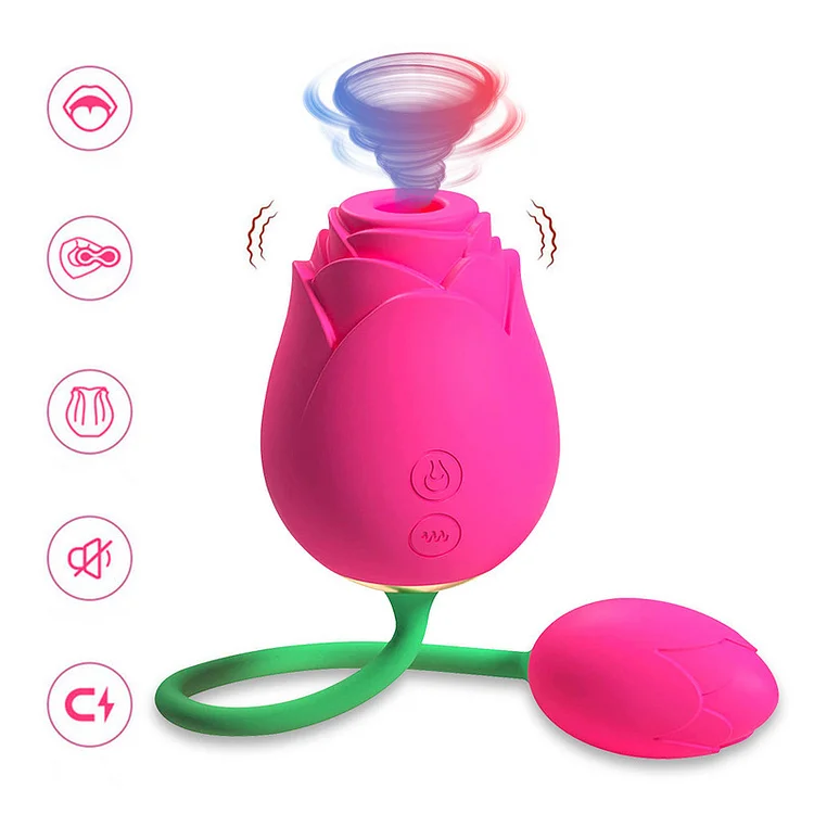 The Rose Toy With Vibrating Egg G Spot Stimulator