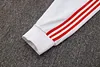 Joyfball 2025/2026 Bayern Munich Long Zipped Jacket 125-Year Anniversary White Football Jersey 1:1 Thai Quality 