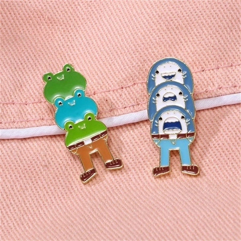 Cartoon Style Cute Animal Alloy Stoving Varnish Plating Unisex Brooches