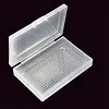 Bo&icirc;te de rangement transparente pour peinture en diamant avec sac &agrave; poign&eacute;e et autocollants, bo&icirc;te de rangement portable pour peinture en diamant, bo&icirc;te de rangement &agrave; perles pour accessoires et outils de peinture en diamant (32 pi&egrave;ces 