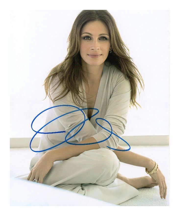 JULIA ROBERTS AUTOGRAPHED SIGNED A4 PP POSTER Photo Poster painting PRINT 3