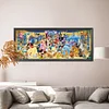 Disney - quadratischer Bohrer Diamantmalerei - 110*50cm (große Größe)