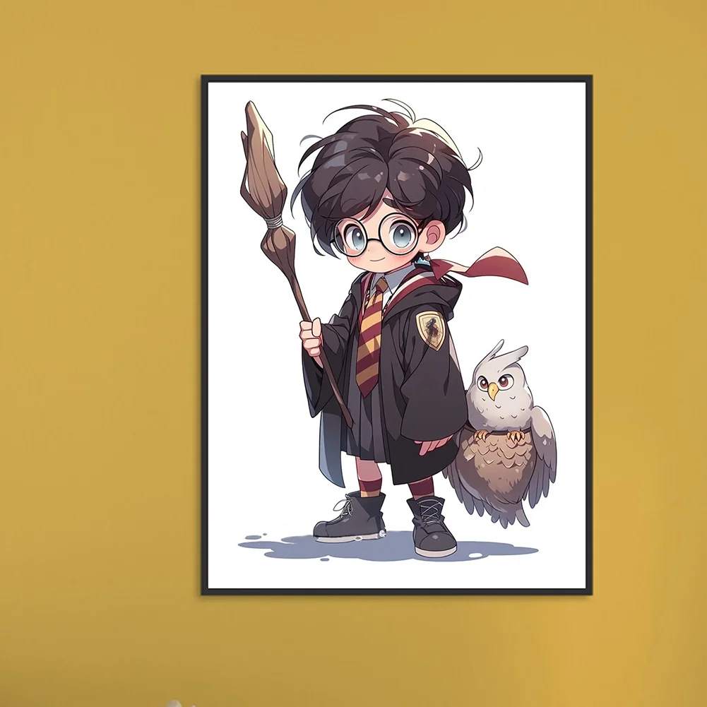Diamond Painting - Full Round Drill - Harry Potter(Canvas|30*40cm)