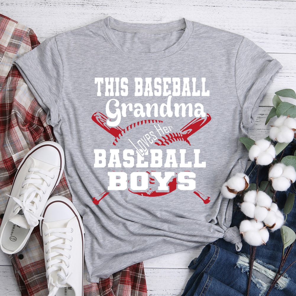 This Baseball Grandma T-shirt Tee -01201-Guru-buzz