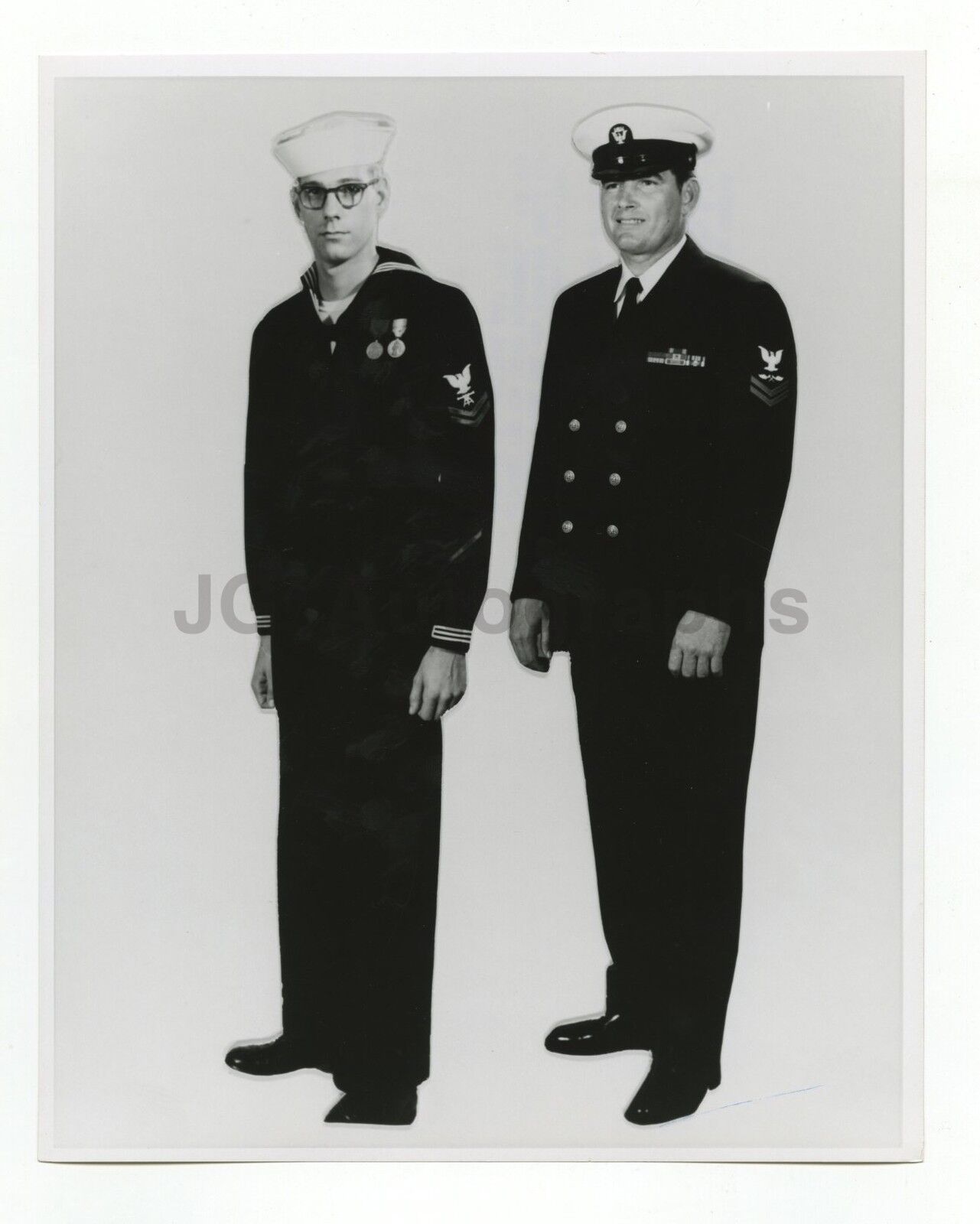 United States Navy - Vintage 8x10 Publication Photo Poster paintinggraph - Navy Uniforms