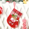 Christmas gift bag candy bag Santa Claus socks decoration Christmas tree pendant