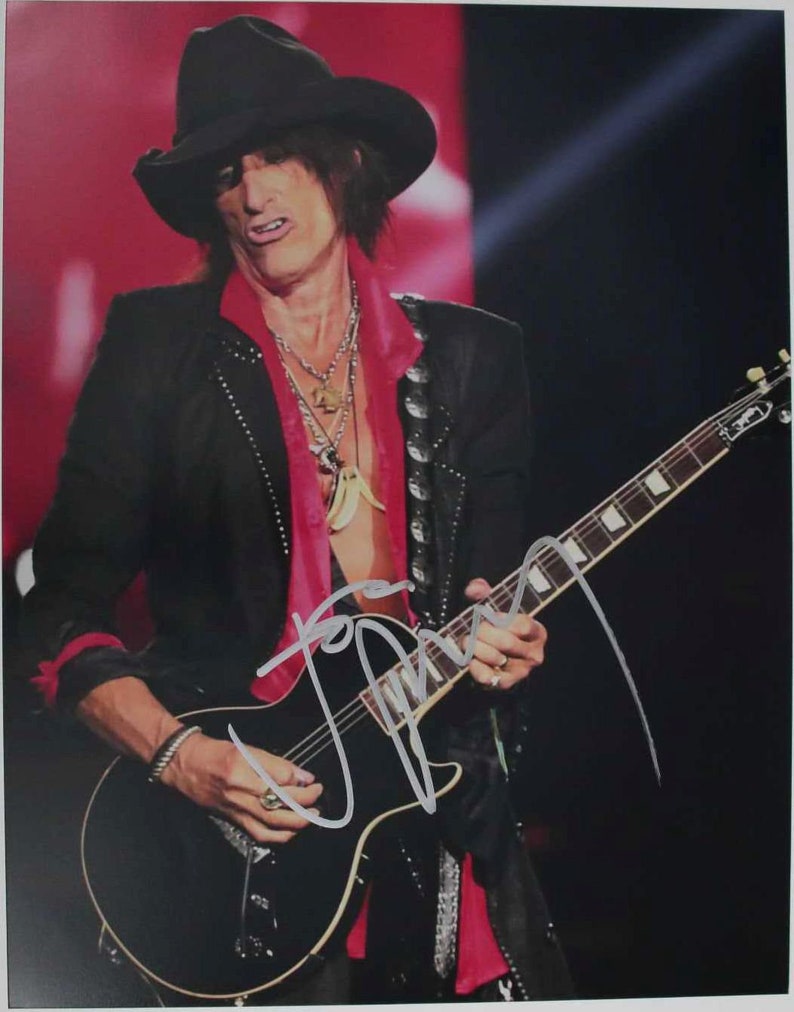 Joe Perry Signed AutographedAerosmith