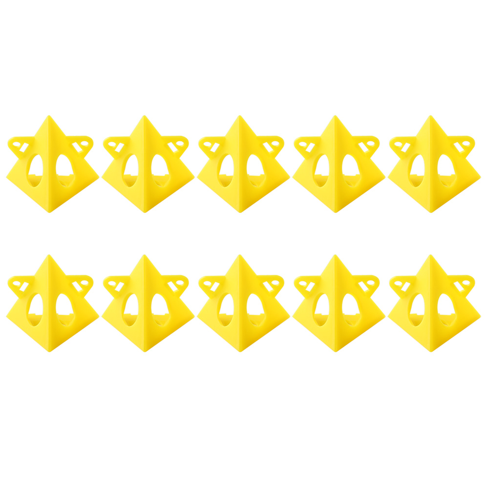 

10pcs Pyramid Stands Set Triangle Paint Pads Feet for Woodworking Carpenter, 501 Original
