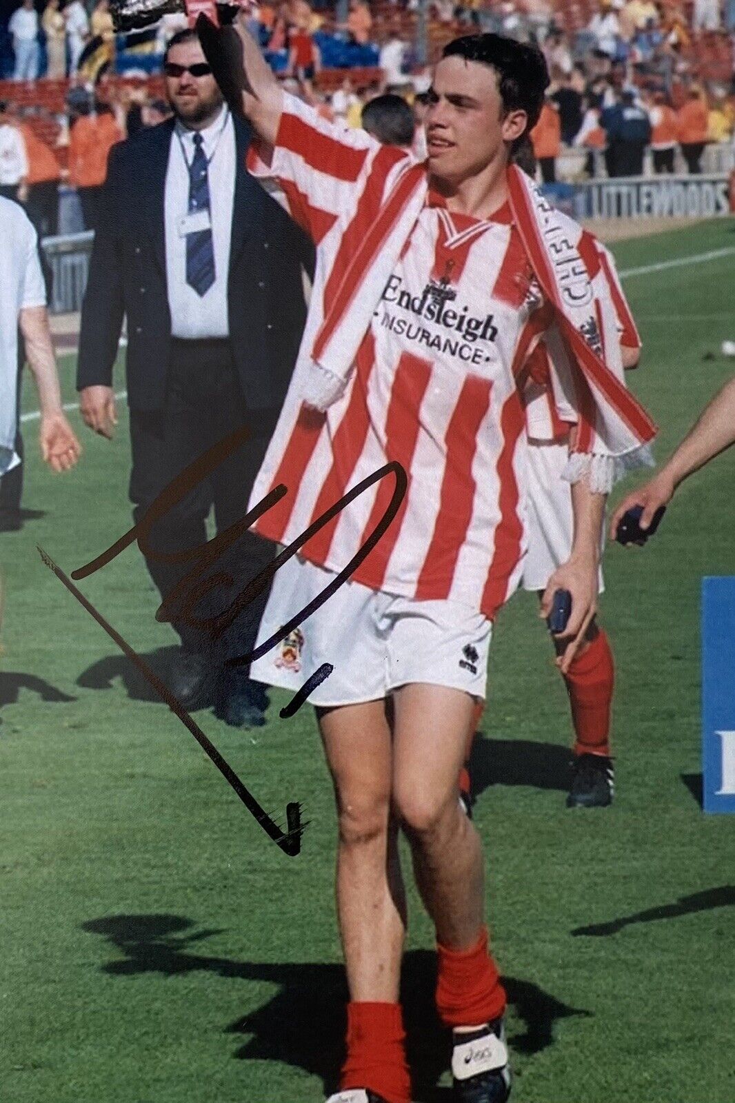 Michael Duff Genuine Hand Signed Cheltenham Town 6X4 Photo Poster painting 4