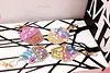 4pcs DIY Cupcake Full Drill Special Shaped Diamond Painting Keychains Gifts