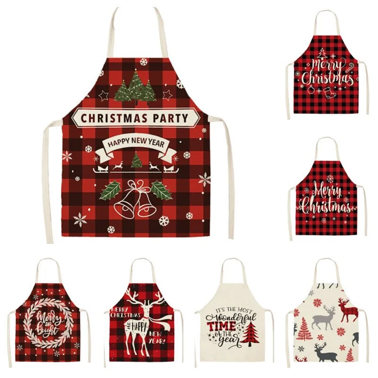 Christmas Apron Party Decor Apron for Men Cooking Accessories Aprons for Women Baking Accessories Gadgets for Women Delantal