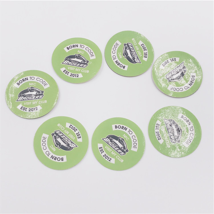 25X30mm rectangle waterproof smart nfc tag