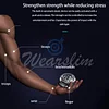 Wearslim Power Auto Start Spinner Gyroscopic Wrist and Forearm Exerciser Strengthener, Gyro Ball with Dynamic LED Lighting - Advance Level