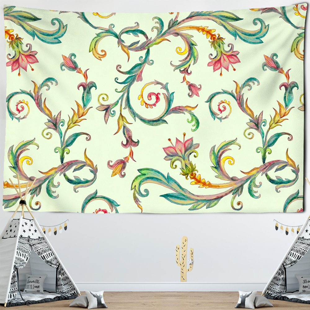 

Wall Tapestry - Botanical Wildflower-150*130cm, 501 Original