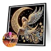 Moon Girl - Crystal Rhinestone Diamond Painting