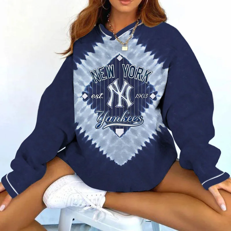 Women's Vintage Support New York Yankees Baseball Sweatshirt