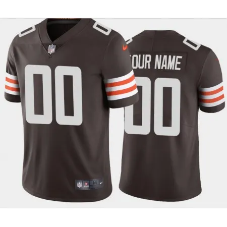Men's Cleveland Browns ACTIVE PLAYER 2020 New Brown Vapor Untouchable Limited Stitched NFL Jersey 3HI4