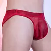 Men's Low-Rise Sexy Ultra-Thin Seamless Striped Briefs
