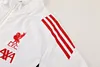 Joyfball 2025/2026 Liverpool windbreaker  White 