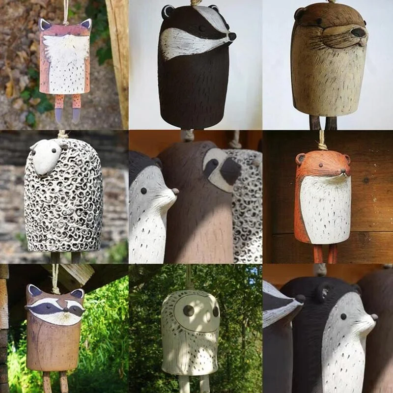 Ceramics Animal Wind Chimes