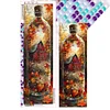 (30*90cm)House Scenery Glass Bottle - Full Round Drill Diamond Painting