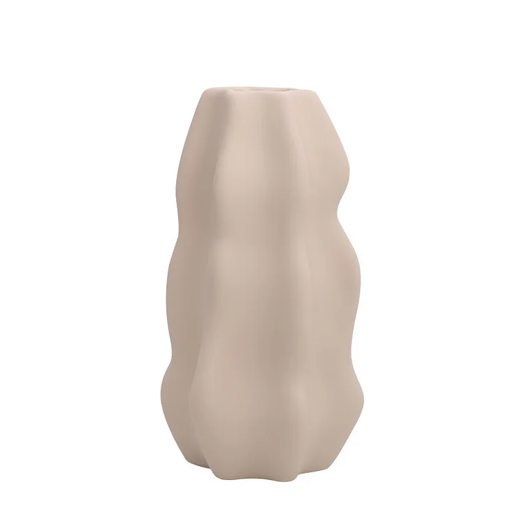 Modern Minimalist Irregular Art Ceramic Vase | AvasHome