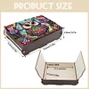 (US Local)Diamond Painting Storage Box DIY 5D Diamond Painting Jewelry Box for Women (Owl)