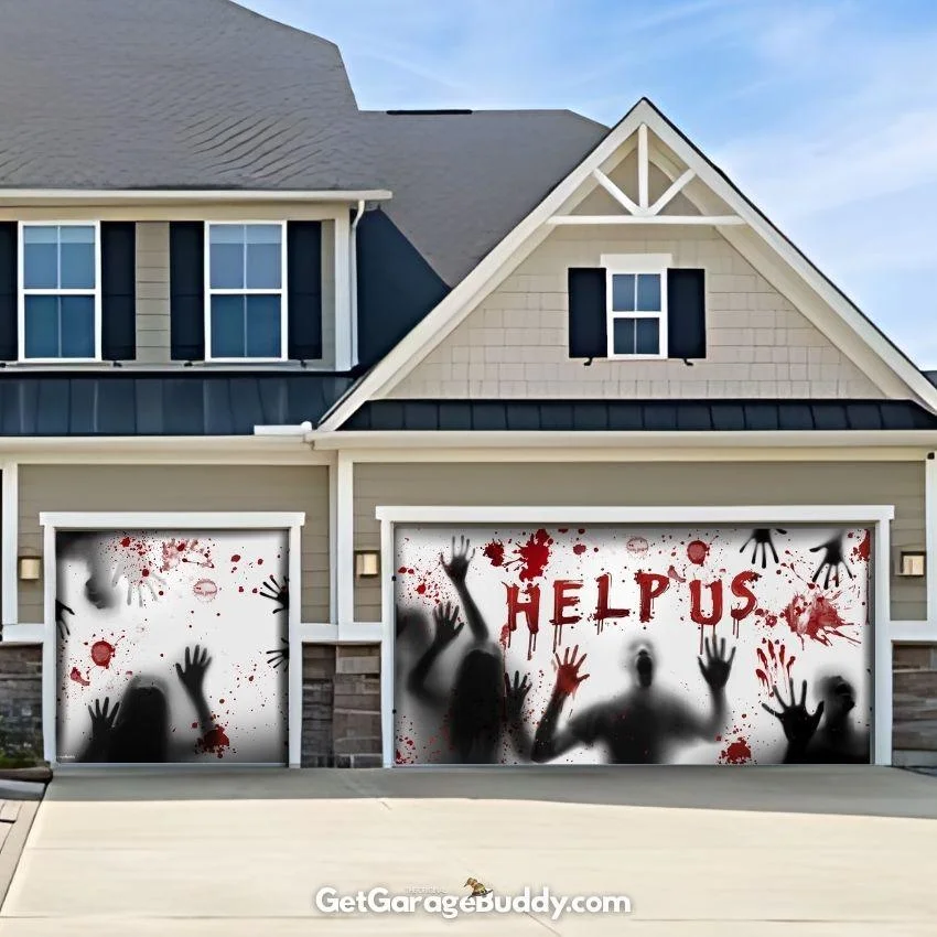 GarageBuddy Halloween Garage Door Covers