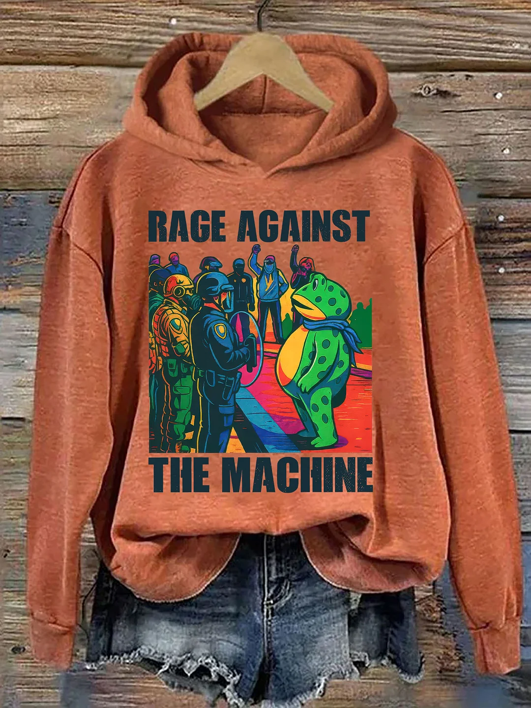 Portland Frog Anti-ICE Hoodie