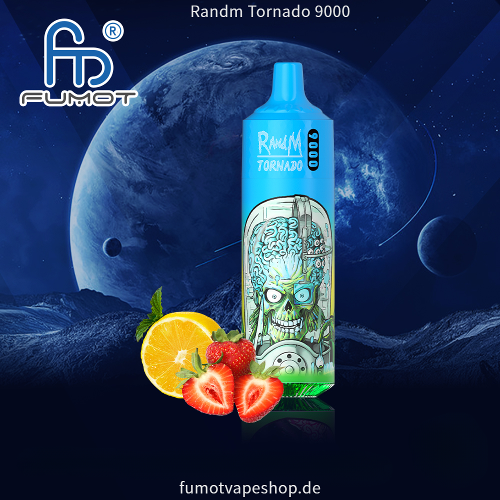 Randm Tornado 9000 Erdbeerlimonade  fumotvapeshop