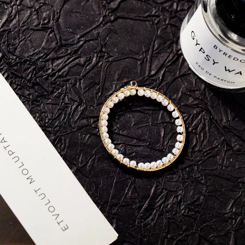 10 PCS/Package Copper Geometric Pendant Jewelry Accessories