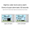 Ultrasonic Water Tank Liquid Level Meter with Temperature Sensor Time Display