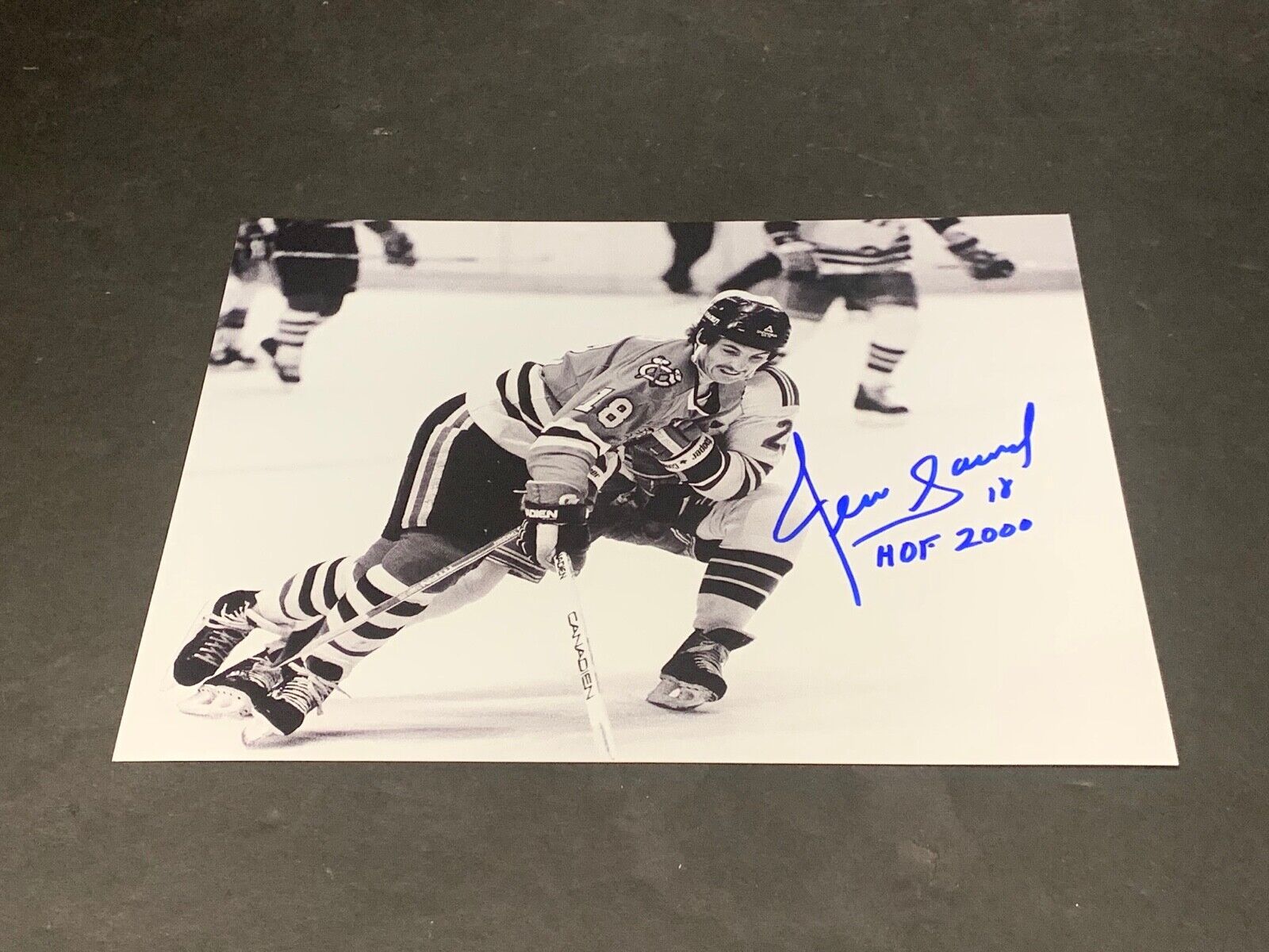 Denis Savard Chicago Blackhawks Autographed Signed 8x10 HOF 2000