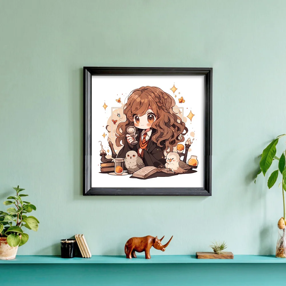Diamond Painting - Full Round Drill - Hermione Granger(Canvas|40*40cm)