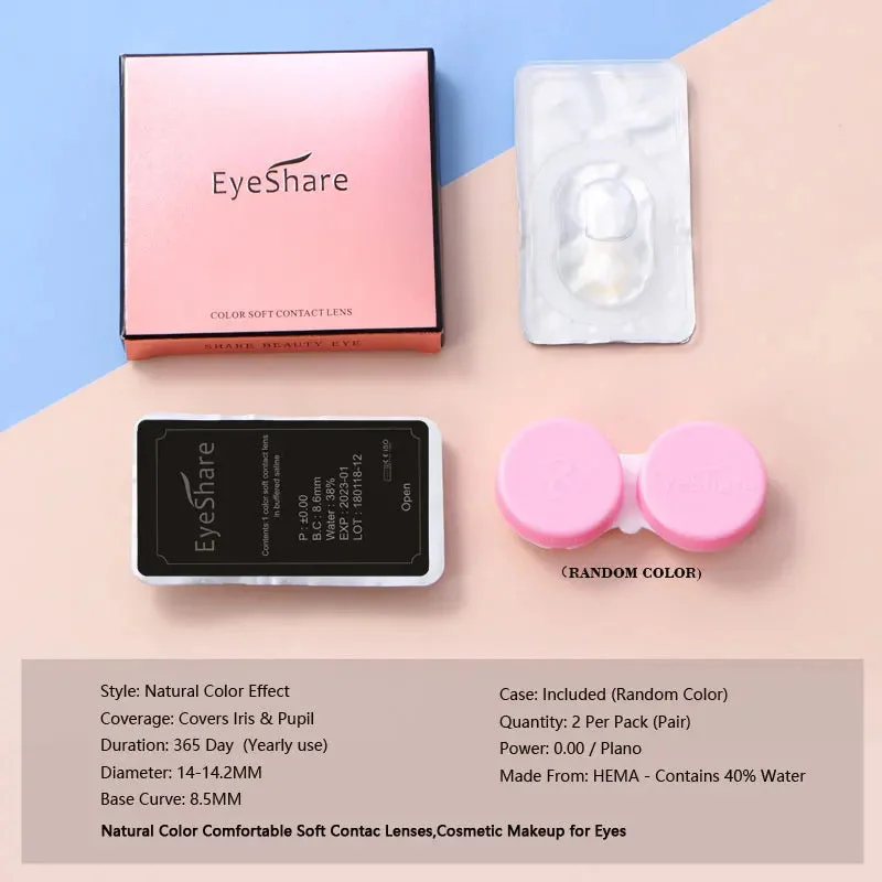 Sdrawing 1pair Colored Contact Lenses for Eyes Natural Look Gray Eye Lenses Brown Contact Blue Lenses Fast Delivery Green Lenses