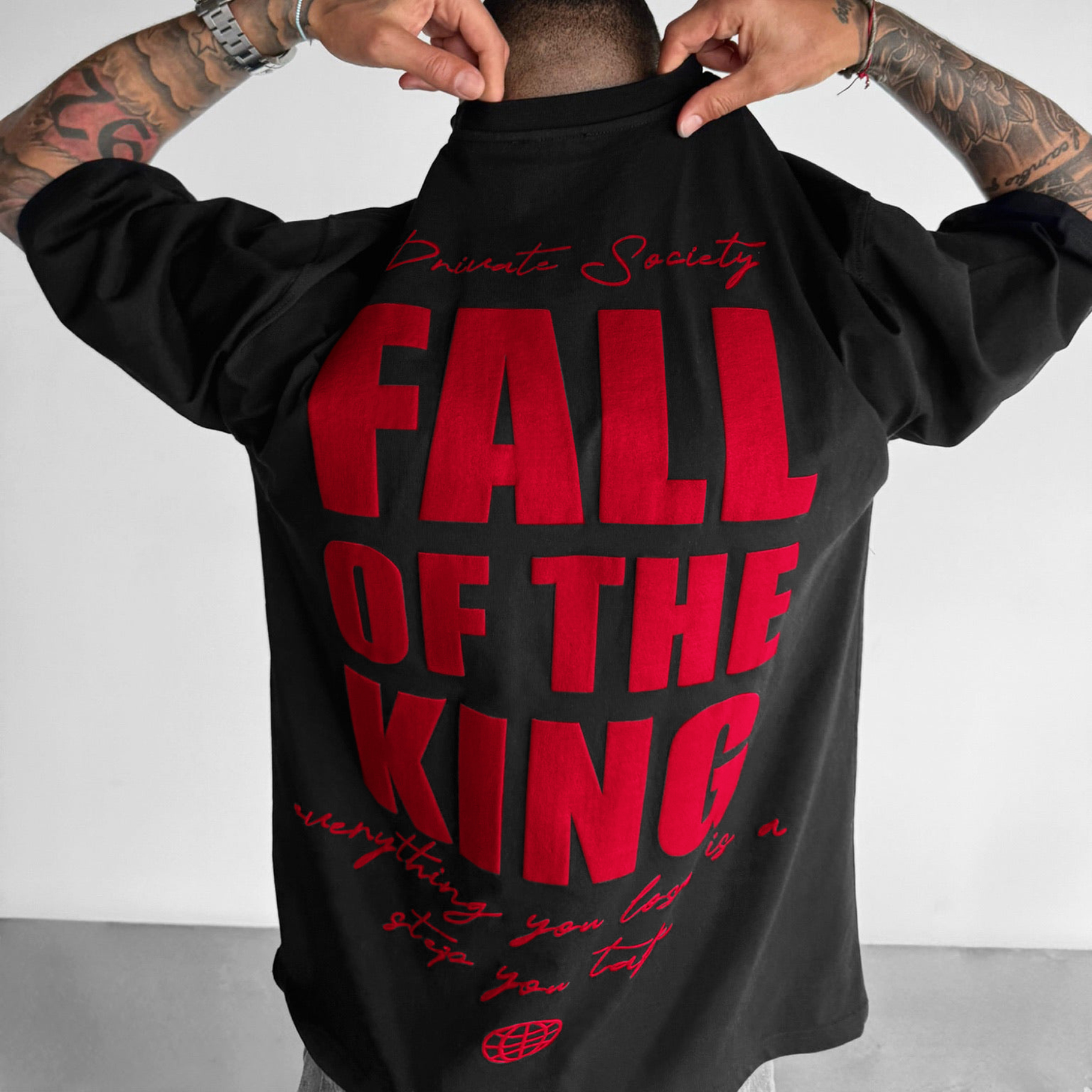 Unisex Casual Fall Of The King T-shirt
