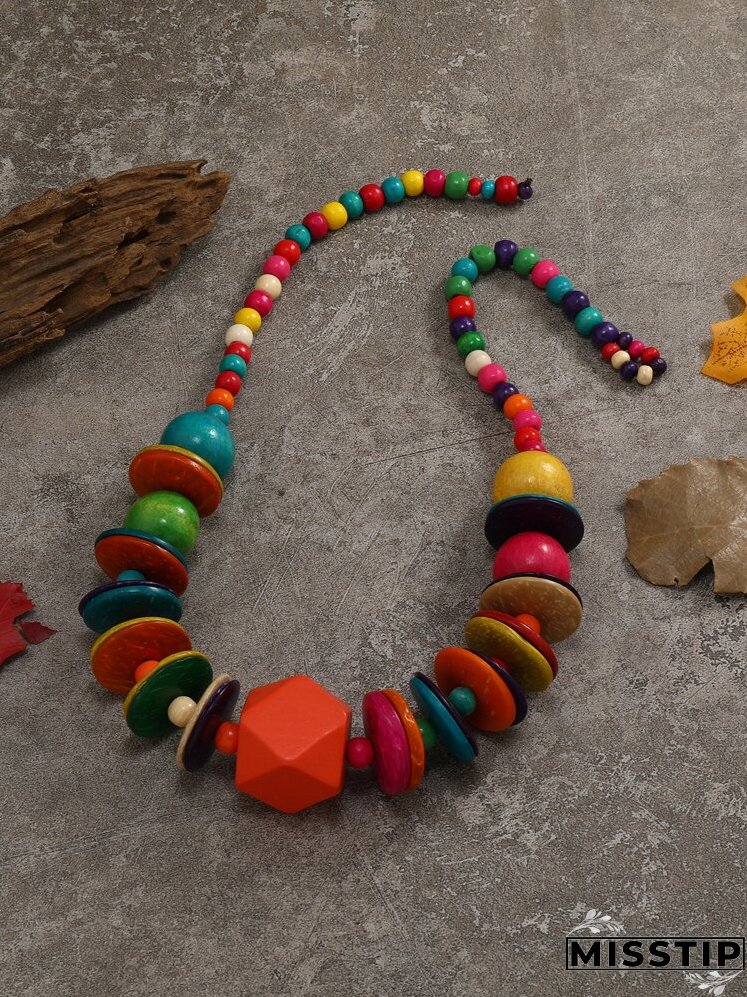 Colorful Beaded Necklace