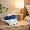 PLA Charging Dock Stand for Fitbit Air Compact Nightstand Organizer Base with Cable Managements Desktop Storage Stand for Office Desk Bedroom Table Dormitory Travel