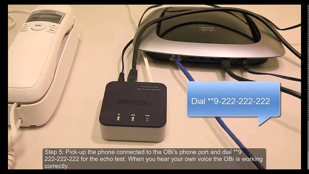 Obihai OBi202 VoIP Phone Adapter