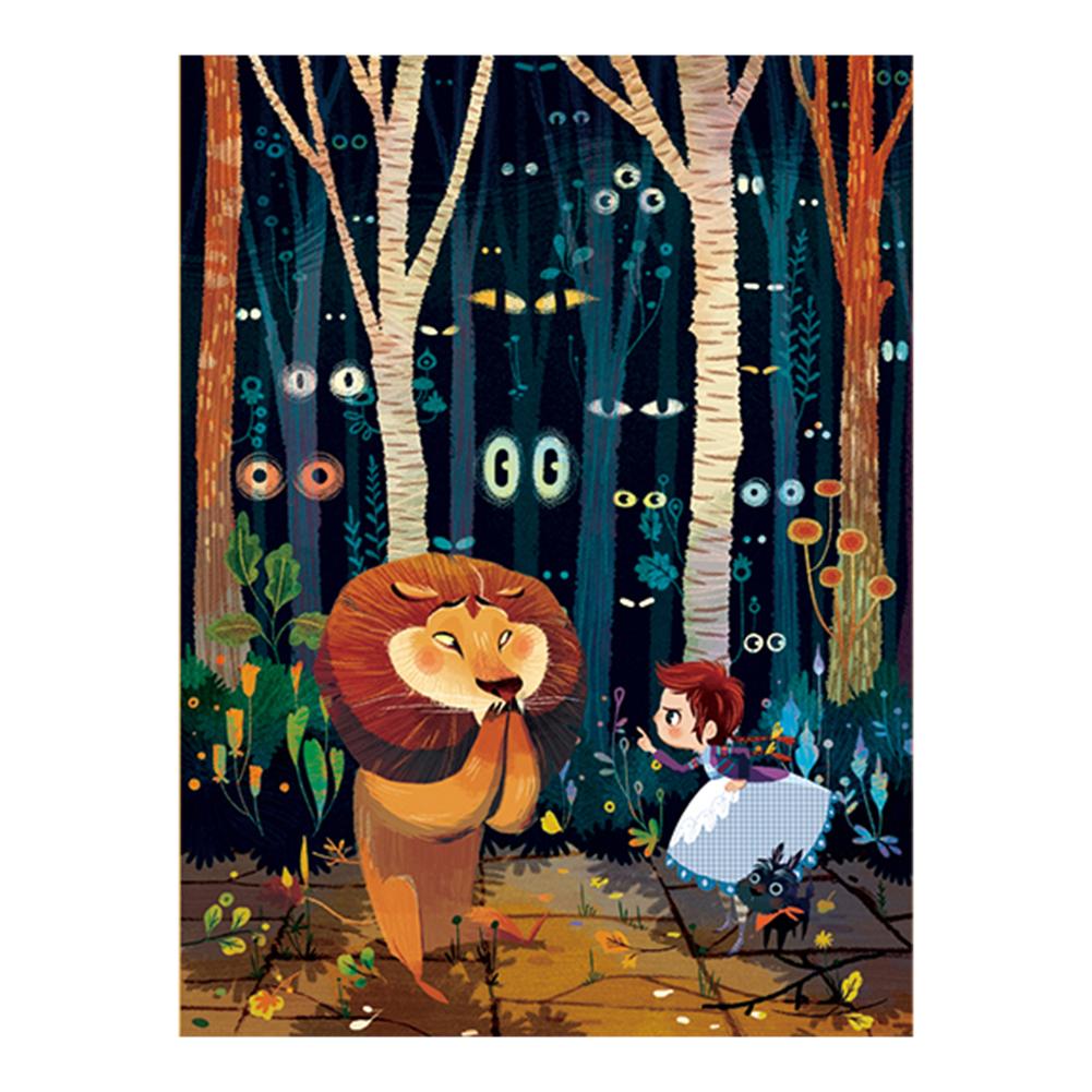 

Lion - 11CT Stamped Cross Stitch - 66*77CM, 501 Original