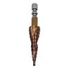 M35 HSS-Co Cobalt Step Drill Bit 3-13mm 1/4 Inch Hex Spiral Groove Ladder Drill