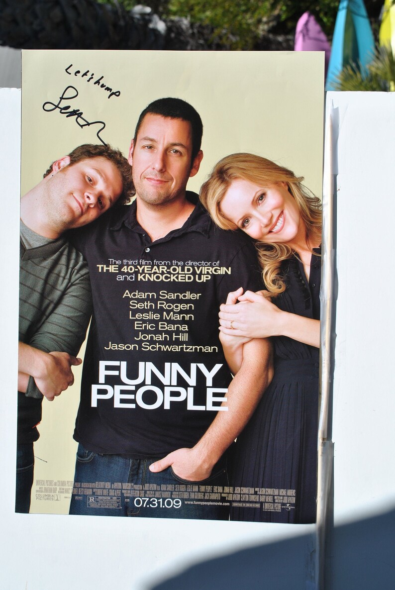 Adam Sandler Funny People 11X17 hand signed autographed Photo Poster painting wcoa