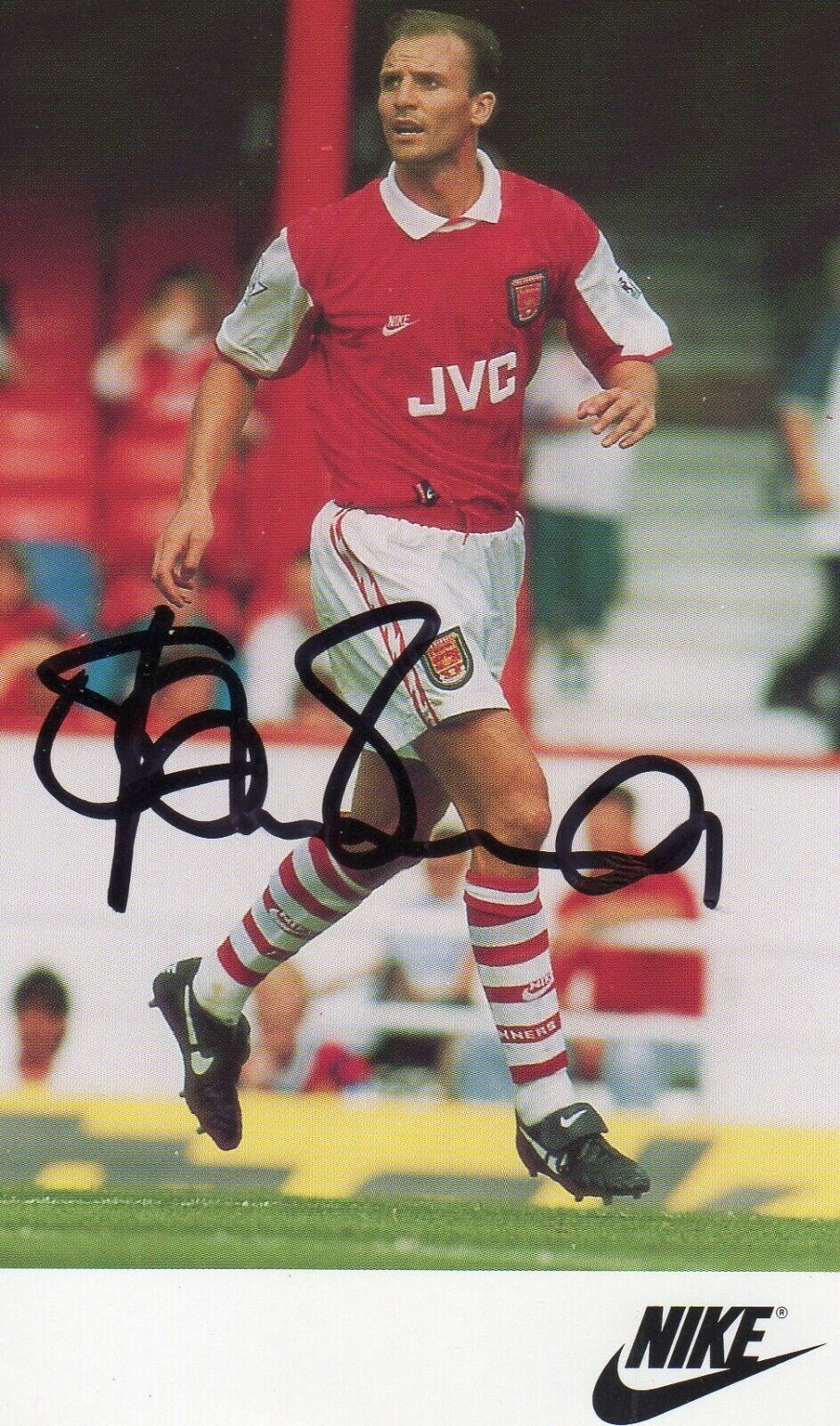 STEVE BOULD AUTOGRAPH, DEFENDER, ARSENAL FOOTBALL CLUB